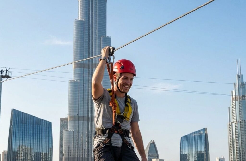 Ziplining Adventure In Dubai