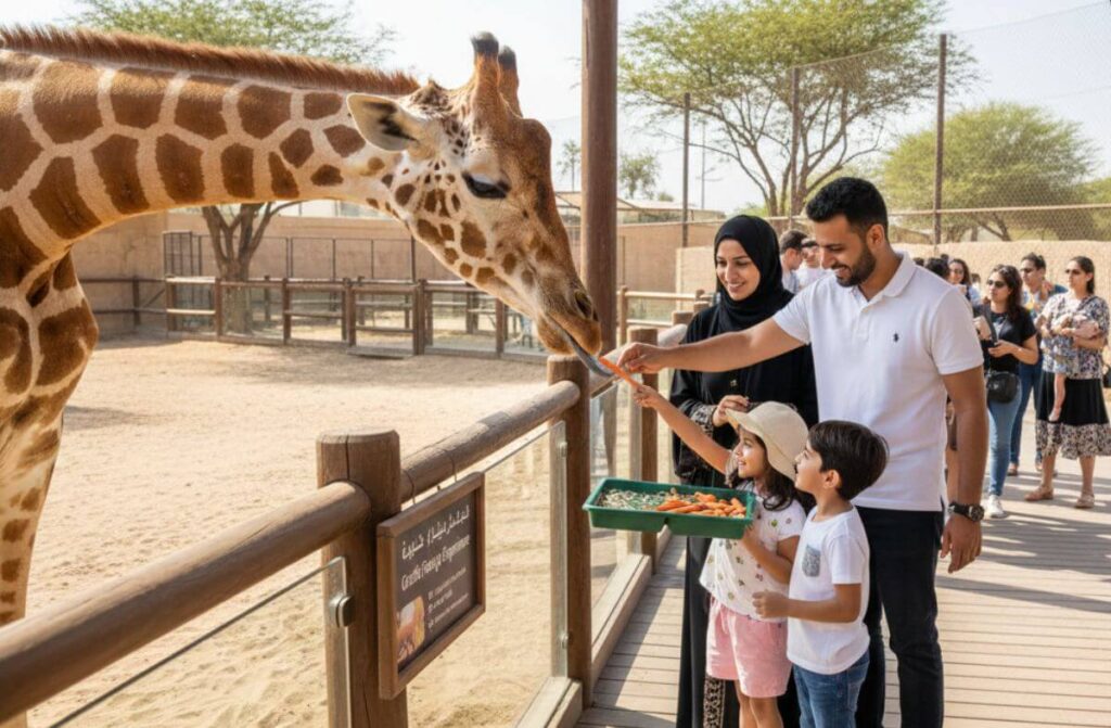 Emirates Park Zoo Abu Dhabi Tourist Attraction