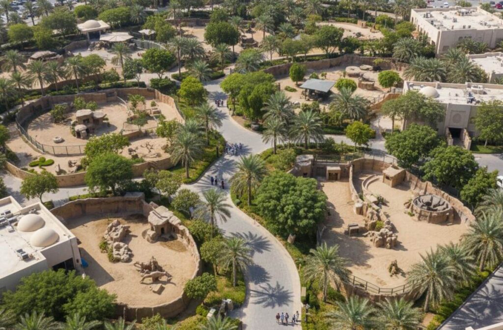 Emirates Park Zoo In Abu Dhabi
