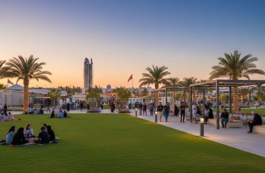 Masdar City Parks