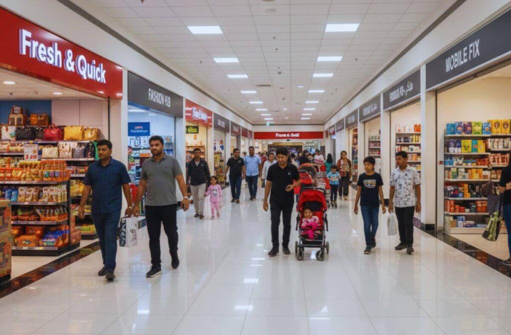 Stores Inside Al Khail Mall