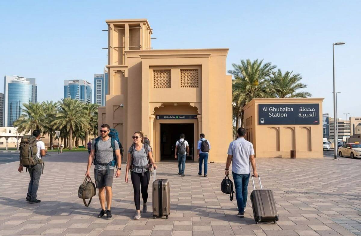 Al Ghubaiba Metro Station