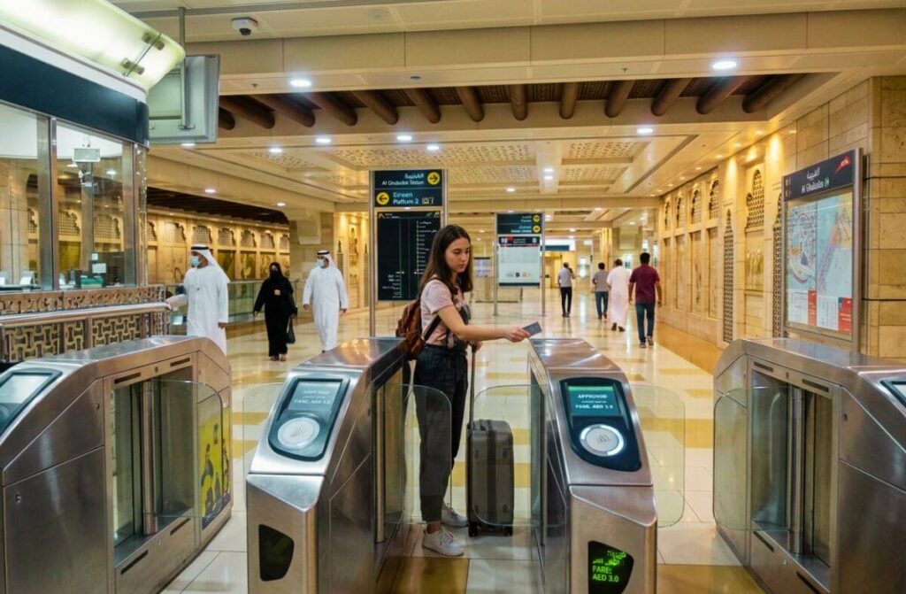 Bur Dubai Al Ghubaiba Metro Station Dubai
