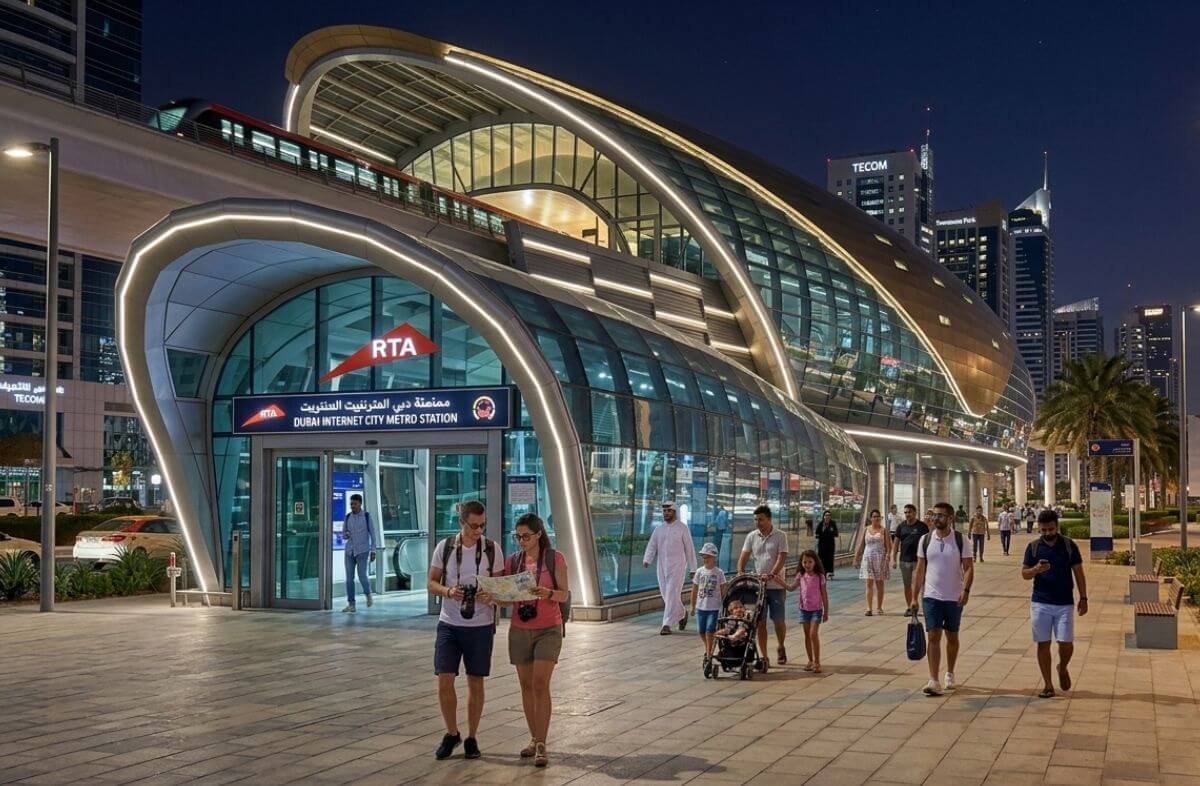 Dubai Internet City Metro Station