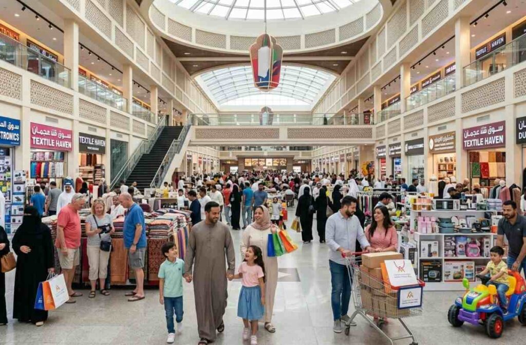 Shopping at China Mall Ajman UAE