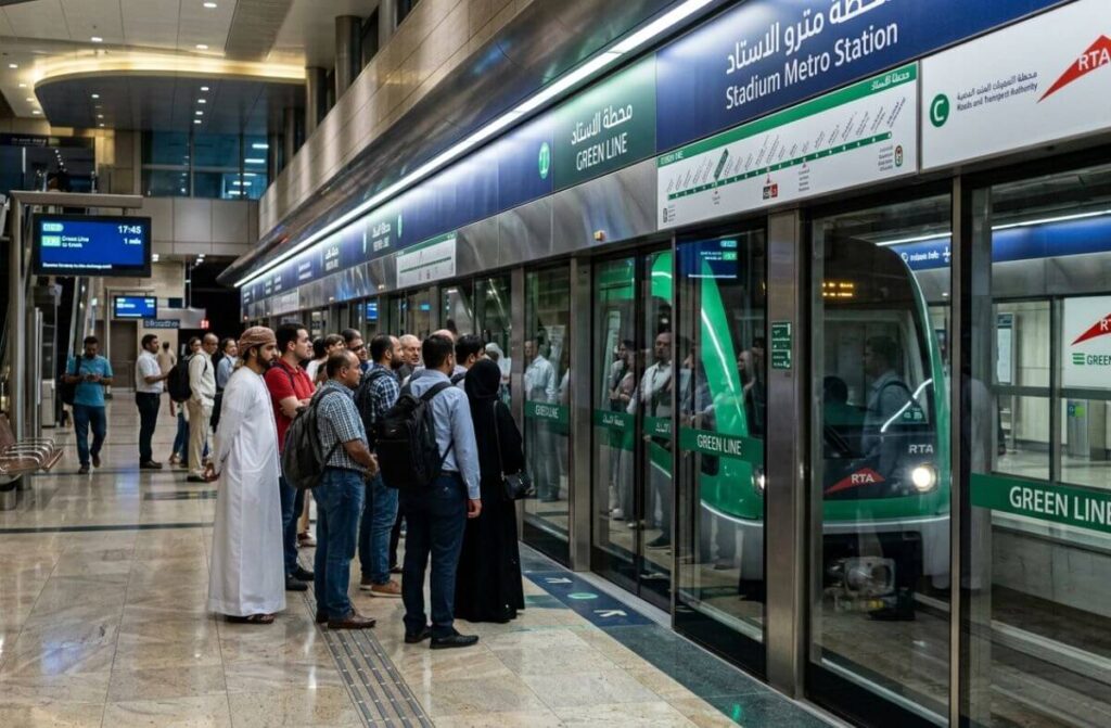Complete Guide To Stadium Metro Station Dubai