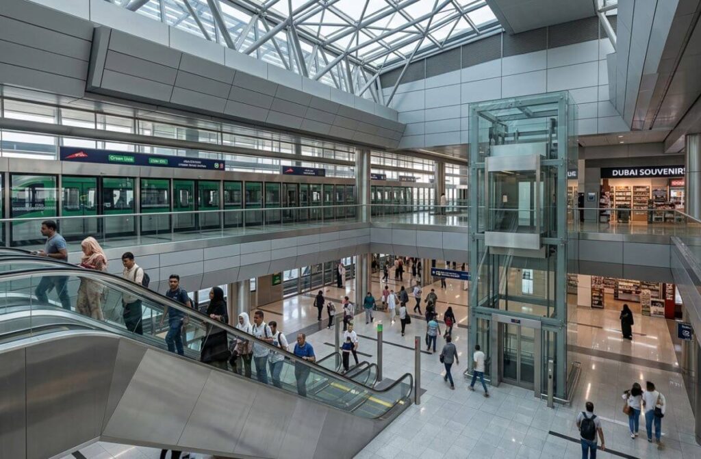 Stadium Metro Station Green Line