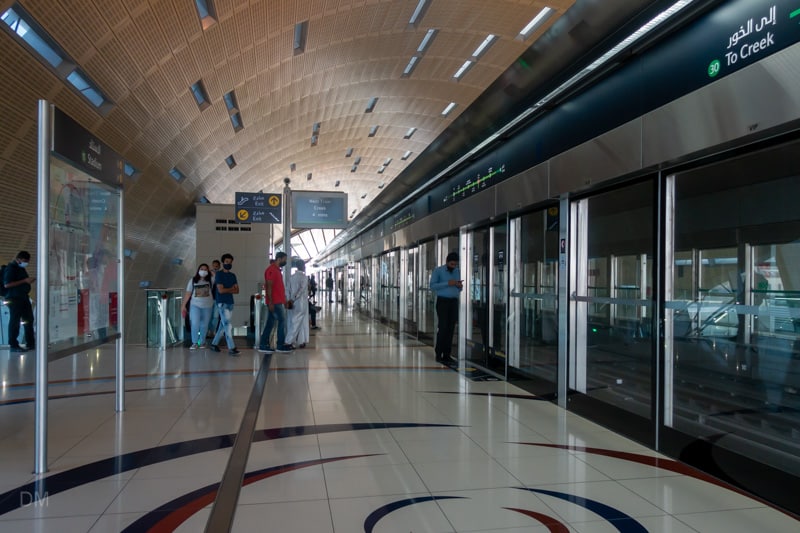 Stadium Metro Station Dubai 