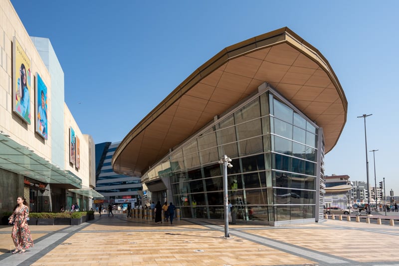 Burjuman Metro Station Exit 2