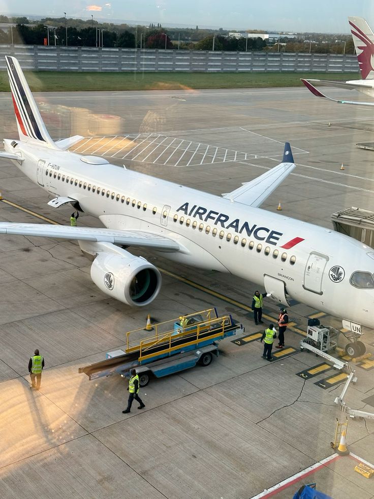 Air France A350 Chicago Flight Return