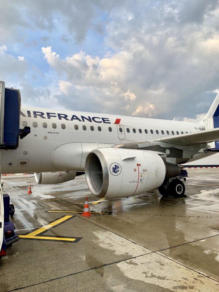 Air France A350 Chicago Flight Return