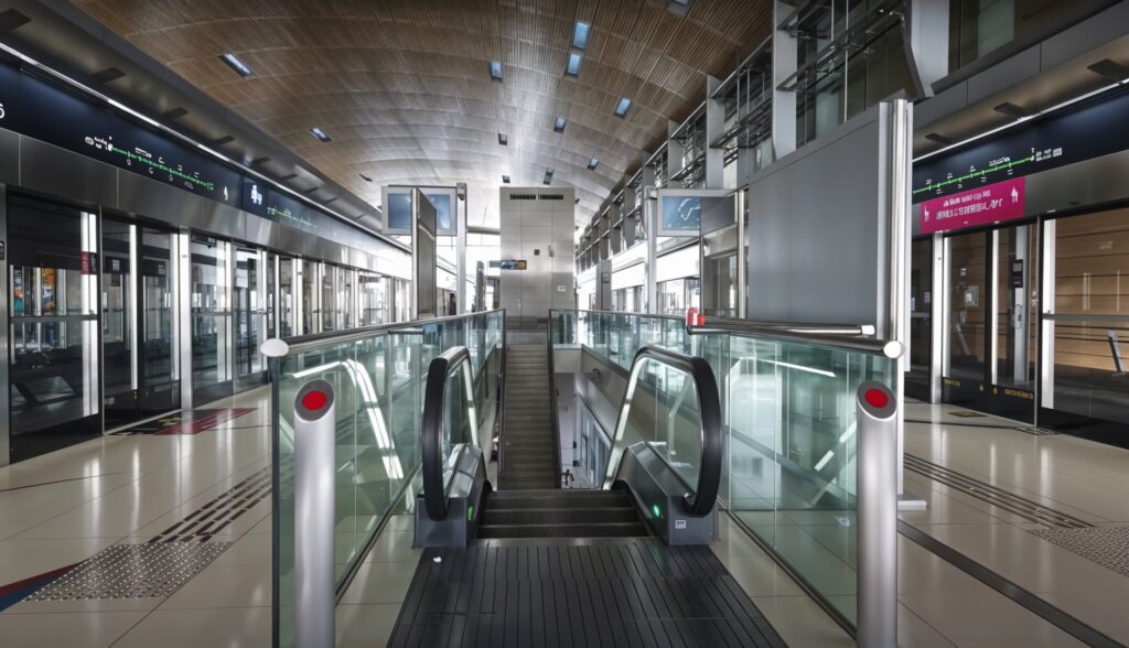 Etisalat Metro Station Dubai