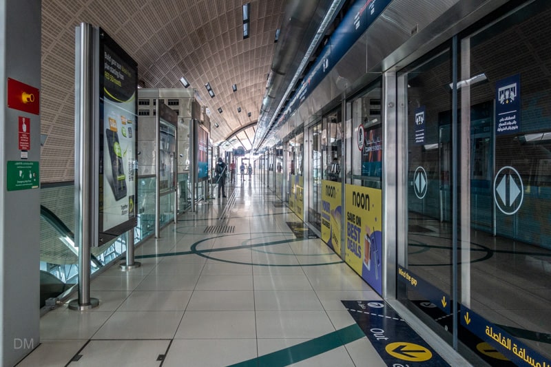 ADCB Metro Station Dubai