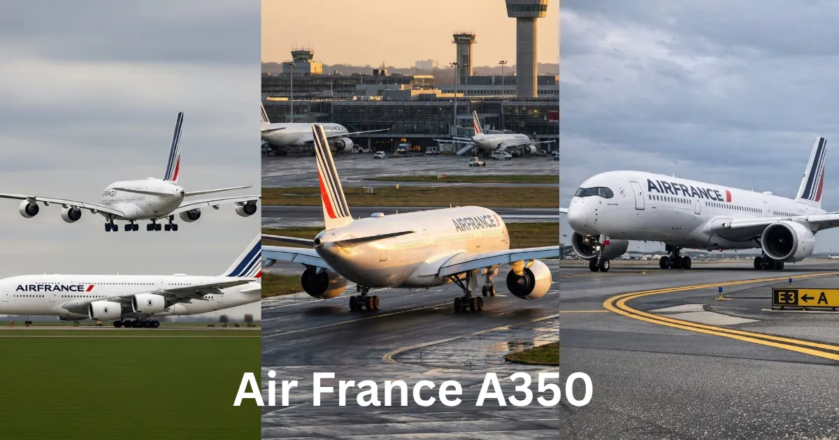 Air France A350 Chicago Flight Return