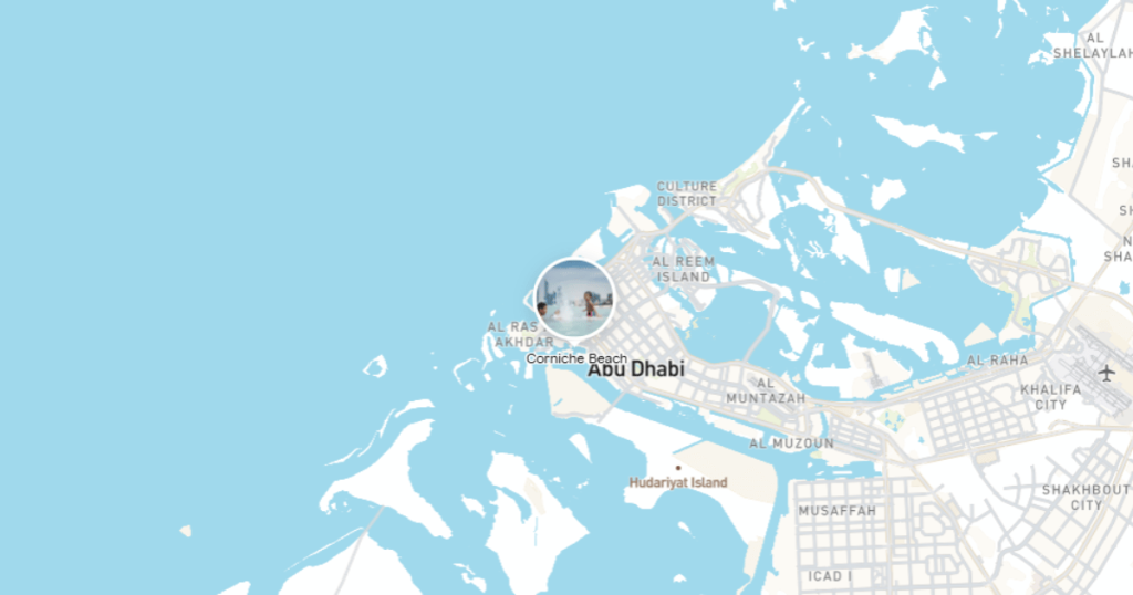Corniche Beach Abu Dhabi