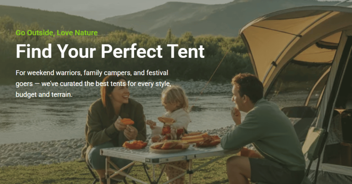 Smart Tent